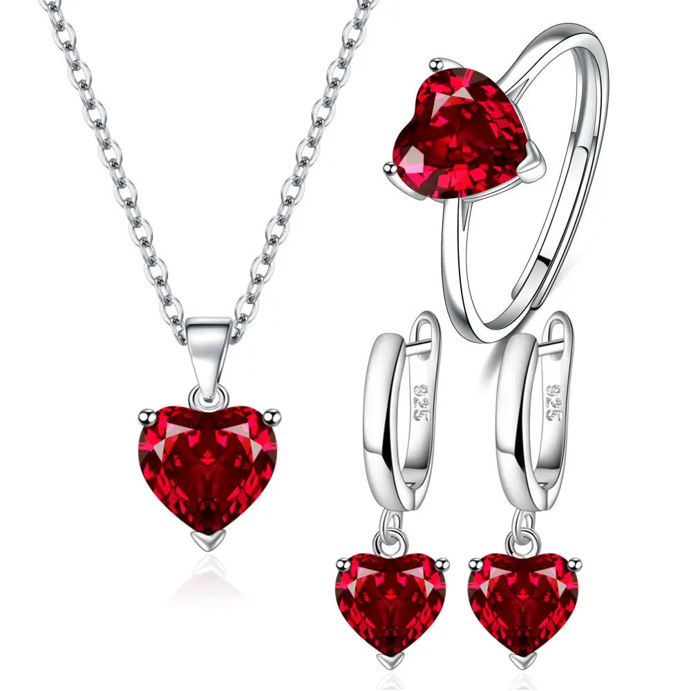 925 Sterling Silver Jewelry Sets For Women