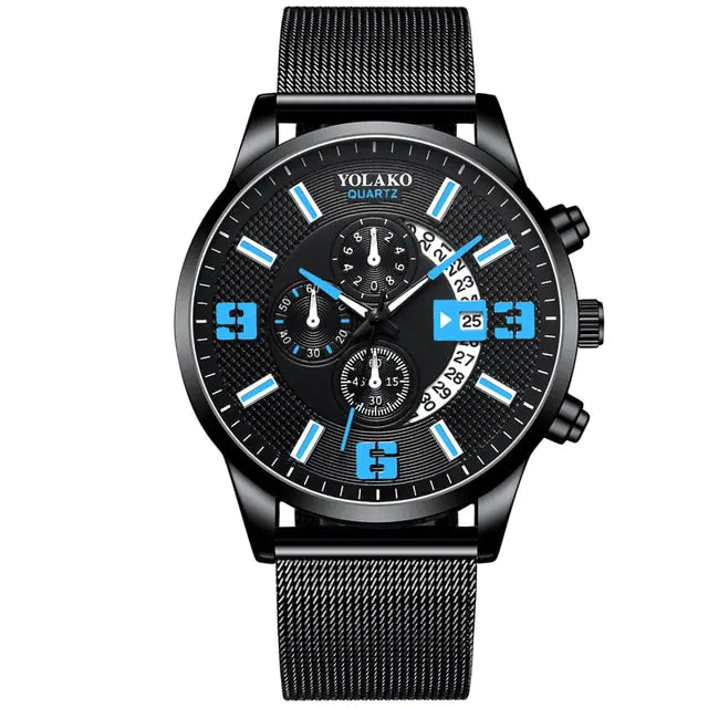 Men Fashion Calendar Watches