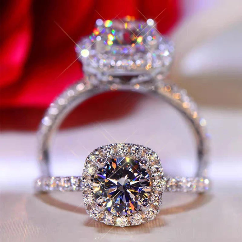 925 Sterling Silver Luxury Women Ring